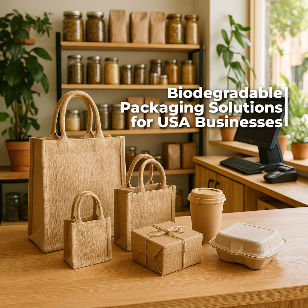 Biodegradable packaging solutions for USA businesses