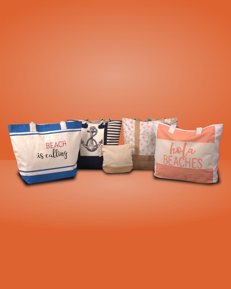 Sustainable Cotton Beach Bags for Promotions - Jucofabs